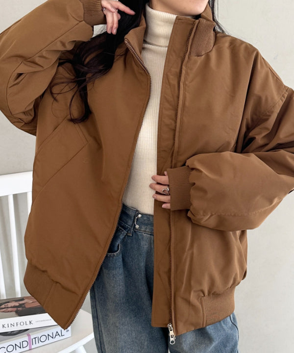 オーバーサイズスタンドカラーブルゾン | CL2254020 | ブラウン