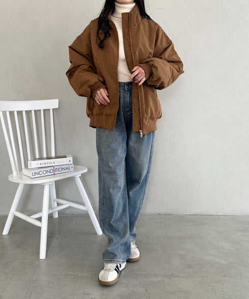 オーバーサイズスタンドカラーブルゾン | CL2254020 | ブラウン