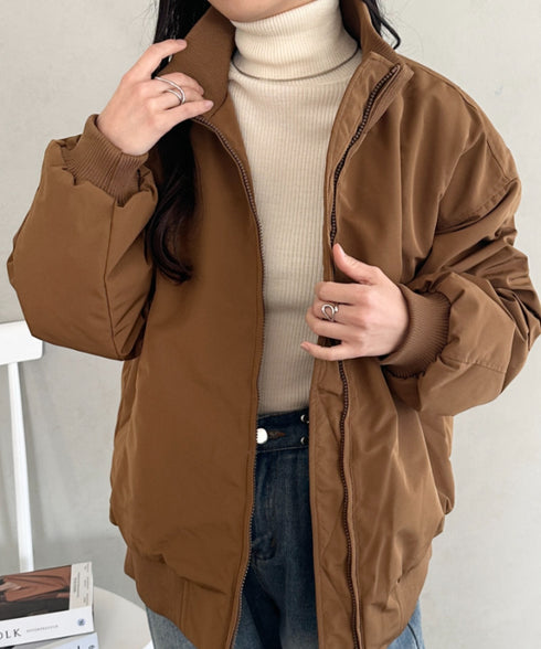 オーバーサイズスタンドカラーブルゾン | CL2254020 | ブラウン