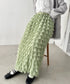 ドットフリフリボリュームロングスカート | SL2256126 | ライトグリーン
