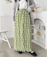 ドットフリフリボリュームロングスカート | SL2256126 | ライトグリーン