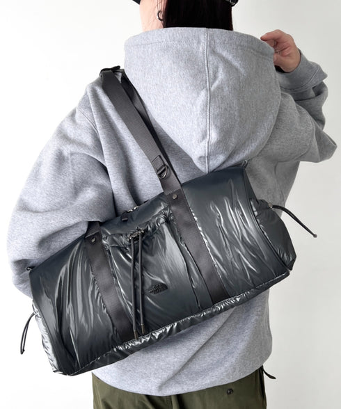 THE NORTH FACE(ザ・ノースフェイス)/軽量 ショルダートートバッグ ダッフルバッグ/BONNEY DUFFLE BAG S | IM1254053 | グレー