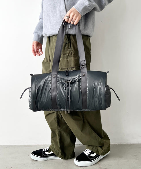 THE NORTH FACE(ザ・ノースフェイス)/軽量 ショルダートートバッグ ダッフルバッグ/BONNEY DUFFLE BAG S | IM1254053 | グレー