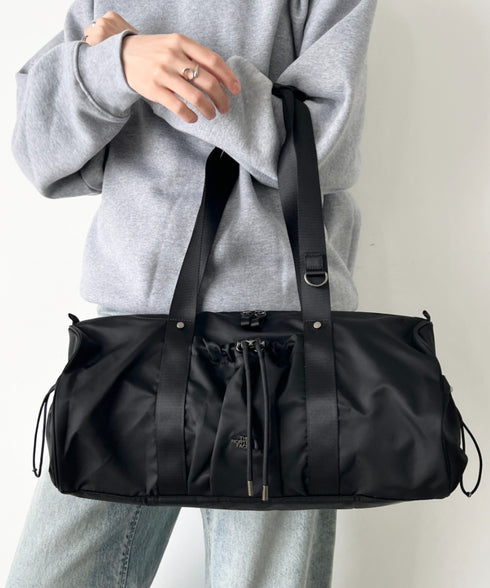 THE NORTH FACE(ザ・ノースフェイス)/軽量 ショルダートートバッグ ダッフルバッグ/BONNEY DUFFLE BAG S | IM1254053 | ブラック
