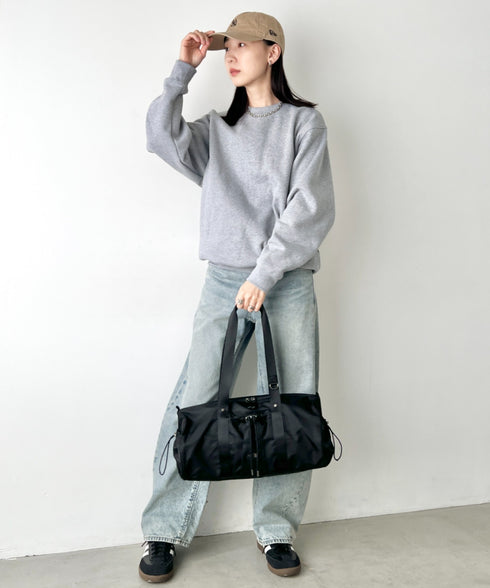 THE NORTH FACE(ザ・ノースフェイス)/軽量 ショルダートートバッグ ダッフルバッグ/BONNEY DUFFLE BAG S | IM1254053 | ブラック