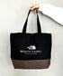 THE NORTH FACE(ザ・ノースフェイス)/A4対応 大容量 キャンバス トートバッグ/BLOCK CANVAS BAG | IM1254055 | ブラック