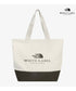 THE NORTH FACE(ザ・ノースフェイス)/A4対応 大容量 キャンバス トートバッグ/BLOCK CANVAS BAG | IM1254055 | クリーム