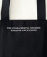 THE NORTH FACE(ザ・ノースフェイス)/A4対応 大容量 キャンバス トートバッグ/BLOCK CANVAS BAG | IM1254055 | ブラック