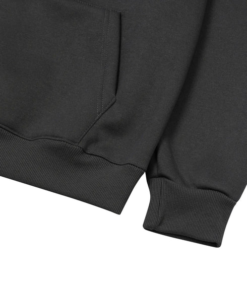 MUCENT(ムセント)/ロゴ刺繍 ベーシック フーディ パーカー/SIGNATURE BASIC LOGO HOOD T | AT2254044 | チャコールグレー