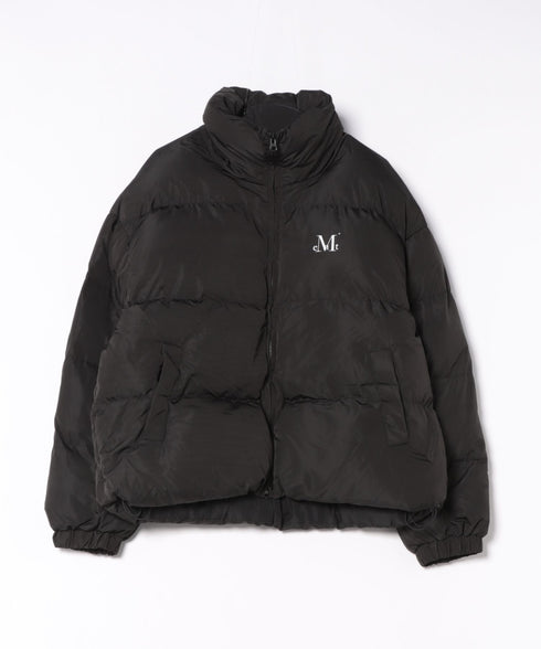 MUCENT(ムセント)/中綿 ジップアップ スタンドカラー ハイネック ダウンジャケット/Hep High Neck Signature Wellon Padding | AT2254047 | ブラック