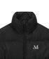 MUCENT(ムセント)/中綿 ジップアップ スタンドカラー ハイネック ダウンジャケット/Hep High Neck Signature Wellon Padding | AT2254047 | ブラック