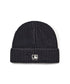 MLB KOREA(エムエルビーコリア)/ヴィンテージ ロゴ ダメージ ビーニー ニット帽/Vintage basic mid beanie | AT5254049 | ブラック