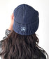 MLB KOREA(エムエルビーコリア)/ヴィンテージ ロゴ ダメージ ビーニー ニット帽/Vintage basic mid beanie | AT5254049 | ネイビー