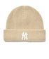 MLB KOREA(エムエルビーコリア)/ロゴ刺繍ビーニー ニット帽/New jelly mid-binnie | AT5254050 | ベージュ