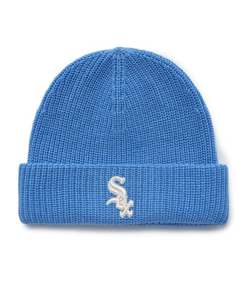 MLB KOREA(エムエルビーコリア)/ロゴ刺繍ビーニー ニット帽/New jelly mid-binnie | AT5254050 | ブルー系その他