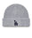 MLB KOREA(エムエルビーコリア)/ロゴ刺繍ビーニー ニット帽/New jelly mid-binnie | AT5254050 | グレー