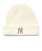 MLB KOREA(エムエルビーコリア)/ロゴ刺繍ビーニー ニット帽/New jelly mid-binnie | AT5254050 | クリーム