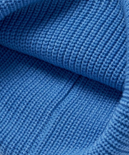 MLB KOREA(エムエルビーコリア)/ロゴ刺繍ビーニー ニット帽/New jelly mid-binnie | AT5254050 | ブルー系その他