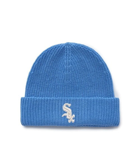 MLB KOREA(エムエルビーコリア)/ロゴ刺繍ビーニー ニット帽/New jelly mid-binnie | AT5254050 | ブルー系その他