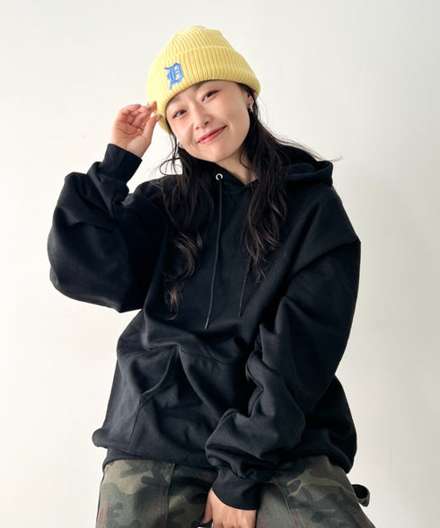 MLB KOREA(エムエルビーコリア)/ロゴ刺繍ビーニー ニット帽/New jelly mid-binnie | AT5254050 | イエロー