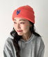 MLB KOREA(エムエルビーコリア)/ロゴ刺繍ビーニー ニット帽/New jelly mid-binnie | AT5254050 | オレンジ