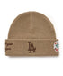 MLB KOREA(エムエルビーコリア)/ロゴパッチ ワッペン ビーニー ニット帽/Patch beanie | AT5254051 | ベージュ