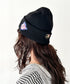 MLB KOREA(エムエルビーコリア)/ロゴパッチ ワッペン ビーニー ニット帽/Patch beanie | AT5254051 | ブラック