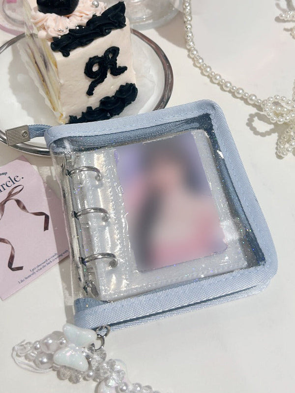 6色クリアラメカードホルダー(A8) | WO4241609 | ブルー