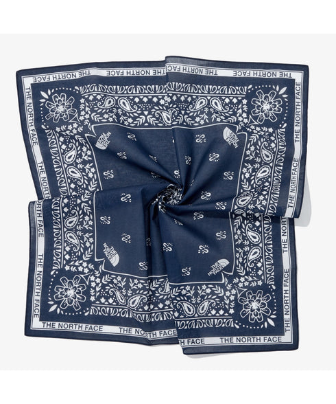 THE NORTH FACE(ザ・ノースフェイス)/コットン プリント バンダナ スカーフ/BANDANA_PAISLEY_80'S/PINE CONE | IM6243034 | ネイビー