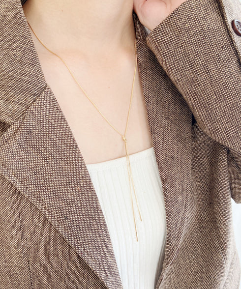 ノットチェーンロングネックレス | IS4221817 | ゴールド