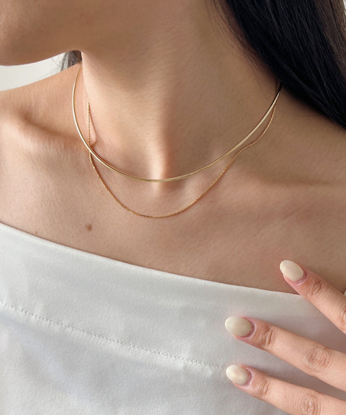 ショートメタルチョーカーネックレス | IS42311032 | ゴールド