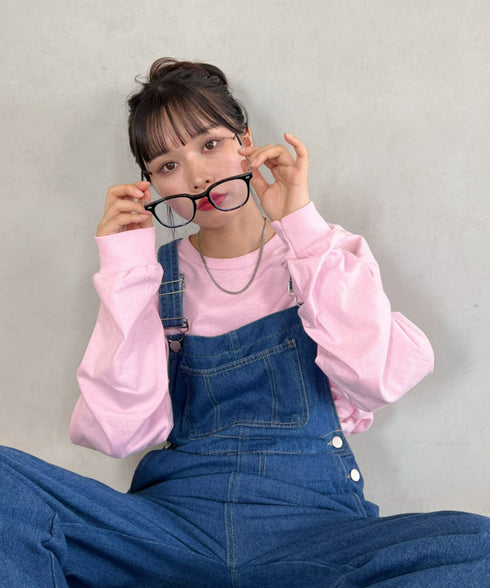 GILDAN(ギルダン) /ベーシック ロングスリーブ Tシャツ コットン ビッグシルエット オーバーサイズ サイズカラバリ豊富 長袖 ロンT 6.0オンス | 2193062 | ライトピンク