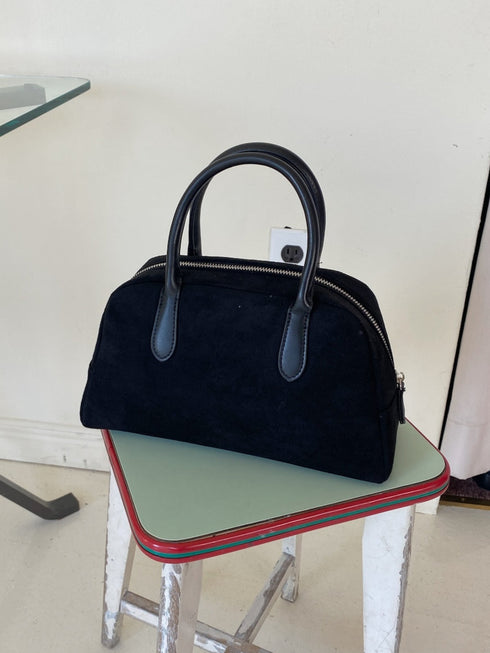 スエードハンドバッグ | SL1244602 | ブラック