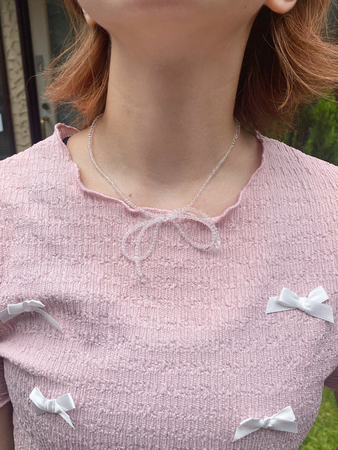 リボンメロウTシャツ | SL2233623 | ピンク