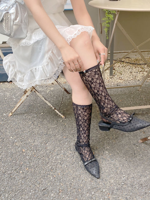 レースソックス | SL4242601 | ブラック