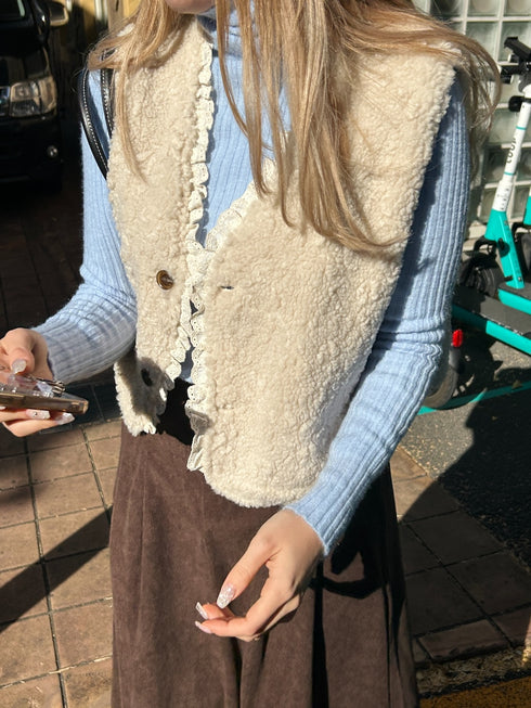 アイスカラータートルネックニット | SL2244645 | ライトブルー