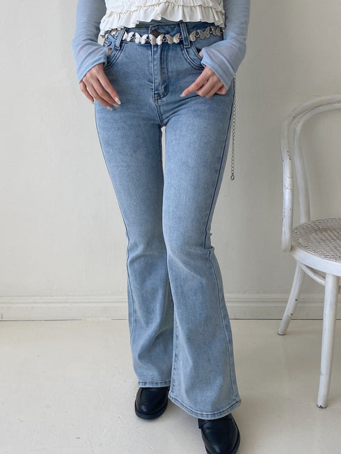 バタフライチェーンSETフレアデニム | SL2251618 | ブルー