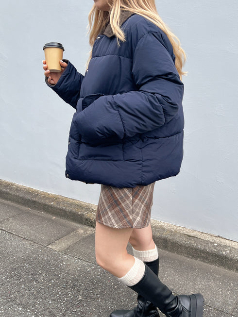 チェック台形スカート | SL2243623 | ブラウン