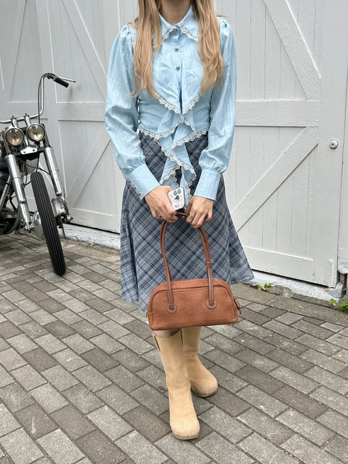 suede shoulder bag | SL1243604 | ブラウン