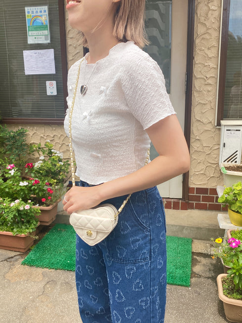 リボンメロウTシャツ | SL2233623 | ホワイト