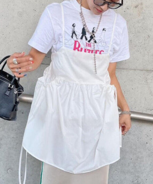 ギャザーキャミop | AN2232427 | ホワイト