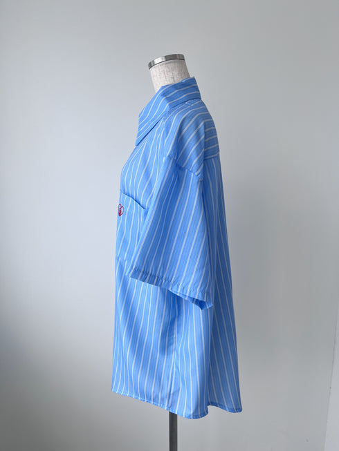 ストライプシャツ | RN2242014 | ブルー