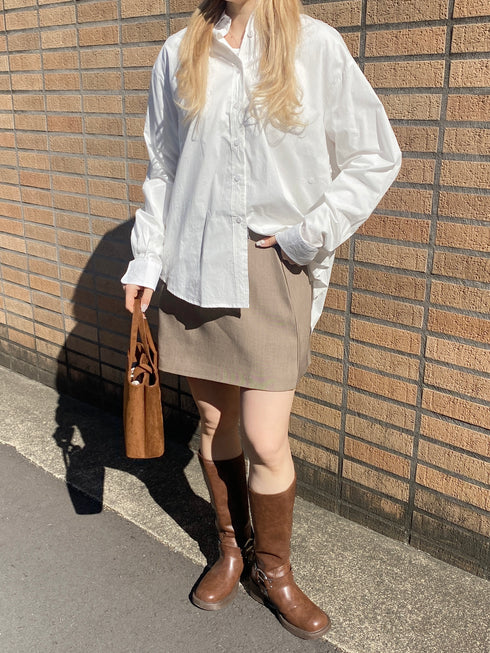 2wayサイドボタンカラーシャツ | SL2251606 | ホワイト