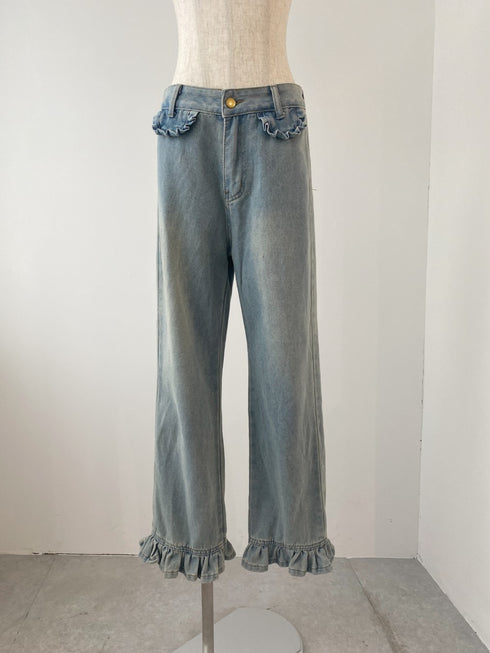 フリルデニム | SL2242671 | ブルー