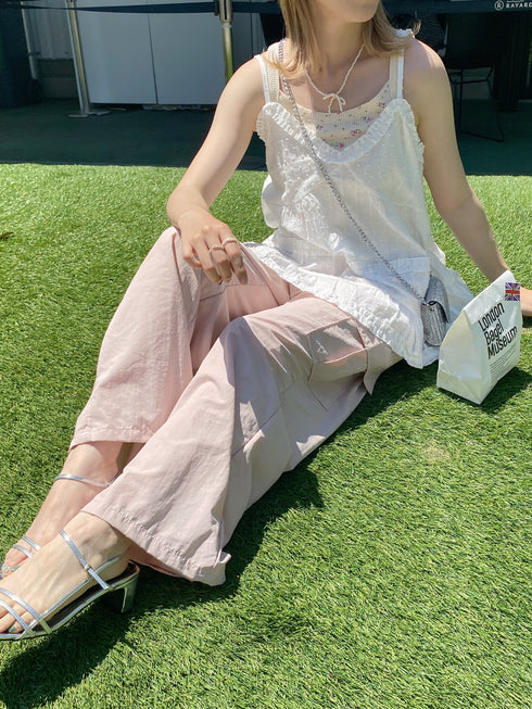 フリルチュニックキャミソール | SL2231647 | ホワイト