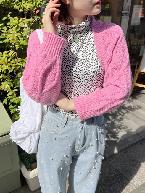 カラーボレロ | SL2233705 | ピンク