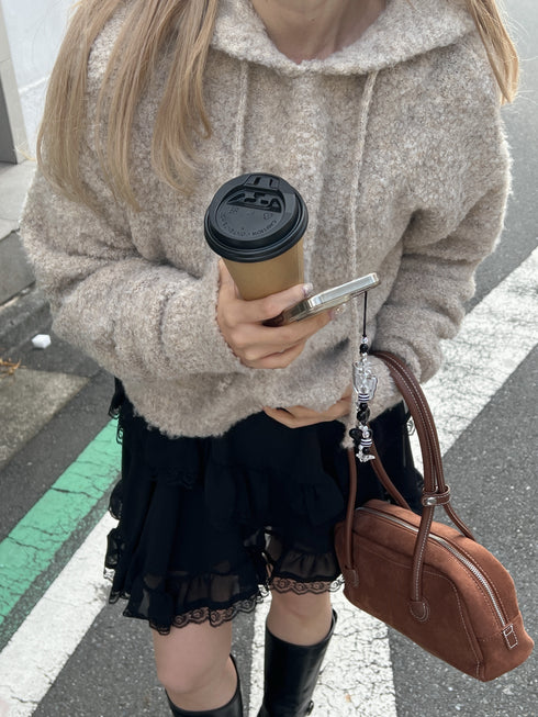 フーディーモヘアニット | SL2244643 | アイボリー