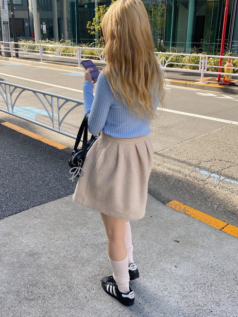 アイスカラータートルネックニット | SL2244645 | ライトブルー