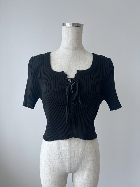 フロントレースアップカーディガン | RN2242012 | ホワイト