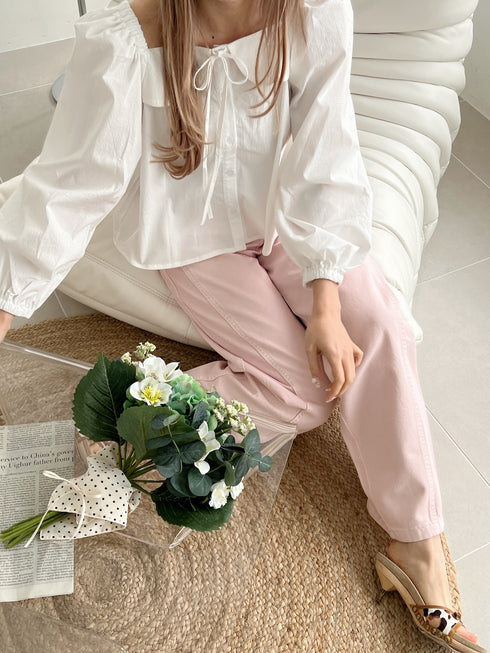 カラーバギージーンズ | SL2251619 | ピンク